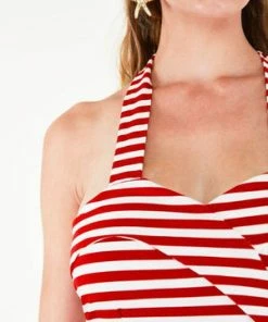 Voodoo Vixen Ronnie Stripe Halter Top 17 Voodoo Vixen Ronnie Stripe Halter Top -ROCKABILLY TOPS Shop ronnie stripe halter top voodoo vixen 8 300x