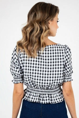 Voodoo Vixen Sadie Gingham Top 9 Voodoo Vixen Sadie Gingham Top - Image 7