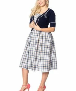 Banned Sail Away Embroidery Cardigan 11 Banned Sail Away Embroidery Cardigan -ROCKABILLY TOPS Shop sail away embroidery cardigan banned 5 300x