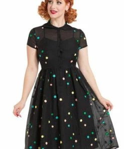 Voodoo Vixen Sallie 50s Flared Dress