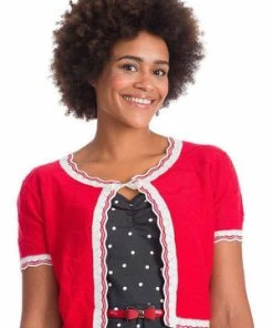 Banned Sasha Scallop Bolero 10 Banned Sasha Scallop Bolero -ROCKABILLY TOPS Shop sasha scallop bolero banned 3 300x