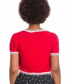 Banned Sasha Scallop Bolero 11 Banned Sasha Scallop Bolero -ROCKABILLY TOPS Shop sasha scallop bolero banned 4 300x