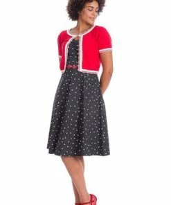 Banned Sasha Scallop Bolero 13 Banned Sasha Scallop Bolero -ROCKABILLY TOPS Shop sasha scallop bolero banned 6 300x