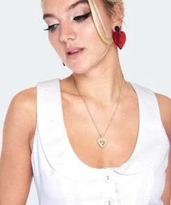 Voodoo Vixen Scoop Neck Vest -ROCKABILLY TOPS Shop scoop neck vest tpa 2473 04.1385 300x