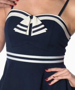 Banned Set Sail Strappy Dress 10 Banned Set Sail Strappy Dress -ROCKABILLY TOPS Shop set sail strappy dress banned 4 300x
