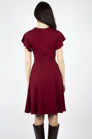 Voodoo Vixen Sharon Belted Twist Dress 4 Voodoo Vixen Sharon Belted Twist Dress - Image 2