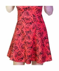 Dr Faust Signature Stylish Red Rose Mini Dress - Delilah 7 Dr Faust Signature Stylish Red Rose Mini Dress - Delilah -ROCKABILLY TOPS Shop signature stylish red rose mini dress delilah dr faust 3 300x