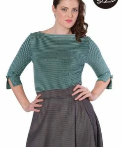 Banned Simply Stripe Top -ROCKABILLY TOPS Shop simply stripe top banned 13 300x