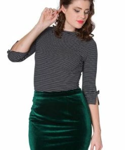 Banned Simply Stripe Top -ROCKABILLY TOPS Shop simply stripe top banned 5 300x