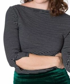 Banned Simply Stripe Top -ROCKABILLY TOPS Shop simply stripe top banned 8 300x