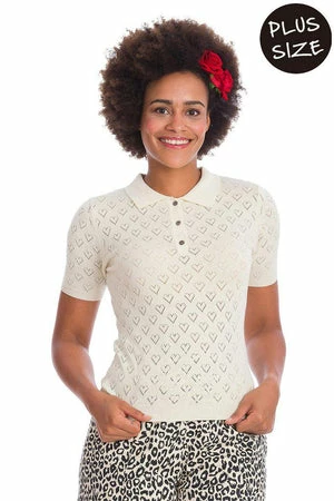 Banned Smart Love Hearts Knit Top 13 Banned Smart Love Hearts Knit Top - Image 11