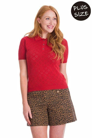 Banned Smart Love Hearts Knit Top 6 Banned Smart Love Hearts Knit Top - Image 4