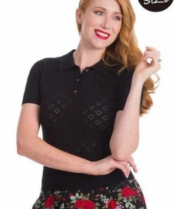 Banned Smart Love Hearts Knit Top 19 Banned Smart Love Hearts Knit Top -ROCKABILLY TOPS Shop smart love hearts knit top banned 7 300x