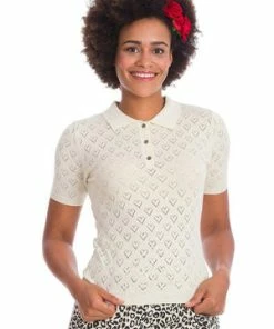 Banned Smart Love Hearts Knit Top 20 Banned Smart Love Hearts Knit Top -ROCKABILLY TOPS Shop smart love hearts knit top banned 8 300x