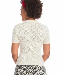 Banned Smart Love Hearts Knit Top 21 Banned Smart Love Hearts Knit Top -ROCKABILLY TOPS Shop smart love hearts knit top banned 9 300x
