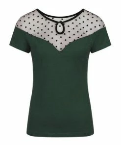 Banned Smoulder Top -ROCKABILLY TOPS Shop smoulder top banned 11 300x