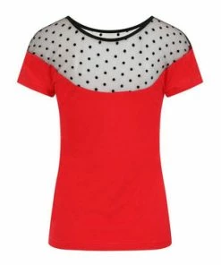 Banned Smoulder Top -ROCKABILLY TOPS Shop smoulder top banned 7 300x