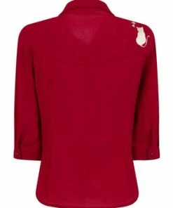 Banned Snow Bird Shirt -ROCKABILLY TOPS Shop snow bird shirt banned 7 300x