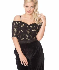 Banned Sparkle Feather Top