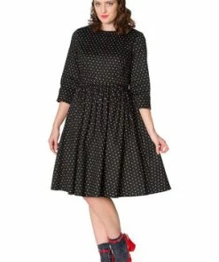Banned Spot Dress -ROCKABILLY TOPS Shop spot dress banned 3 300x