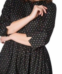 Banned Spot Dress -ROCKABILLY TOPS Shop spot dress banned 4 300x