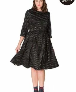 Banned Spot Dress -ROCKABILLY TOPS Shop spot dress banned 5 300x