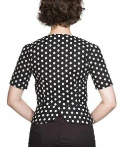 Banned Spotlight Blouse -ROCKABILLY TOPS Shop spotlight blouse banned 10 300x