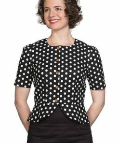 Banned Spotlight Blouse -ROCKABILLY TOPS Shop spotlight blouse banned 11 300x