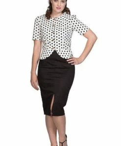 Banned Spotlight Blouse -ROCKABILLY TOPS Shop spotlight blouse banned 7 300x