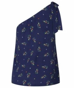 Banned Spring Sprig A-Symmetric Top -ROCKABILLY TOPS Shop spring sprig a symmetric top banned 2 300x