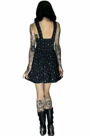 Dr Faust Stained Windows Pattern Jesus Mini Dress - Jillian 4 Dr Faust Stained Windows Pattern Jesus Mini Dress - Jillian - Image 2