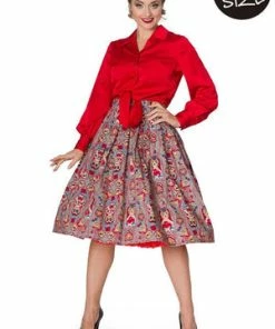 Banned Suave Blouse -ROCKABILLY TOPS Shop suave blouse banned 7 300x