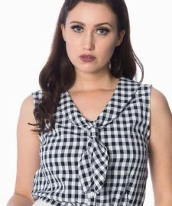 Banned Summer Breeze Tie Top -ROCKABILLY TOPS Shop summer breeze tie top banned 3 300x