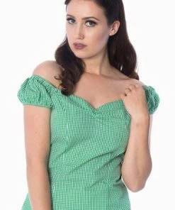 Banned Summer Loving Top -ROCKABILLY TOPS Shop summer loving top banned 17 300x