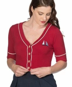 Banned Summer Sail Cardi -ROCKABILLY TOPS Shop summer sail cardi banned 4 300x