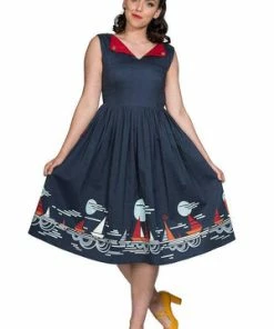 Banned Summer Sail Fit And Flare Dress