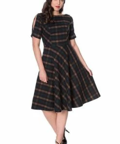 Banned Sweet Daisy Fit And Flare Dress