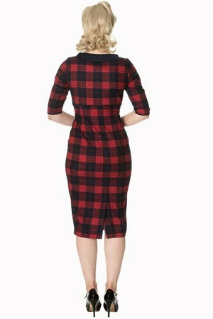 Banned Take Me To Paris Tie Neck Dress 4 Banned Take Me To Paris Tie Neck Dress - Image 2