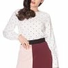 Banned The Dotty Top 1 Banned The Dotty Top -ROCKABILLY TOPS Shop the dotty top banned 300x