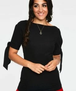 Voodoo Vixen Benny Cowl Neck Top -ROCKABILLY TOPS Shop tpa 2158 bi 04 300x