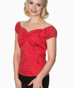 Banned Vanity Top 8 Banned Vanity Top -ROCKABILLY TOPS Shop vanity top banned 3 300x