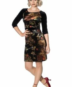 Banned Velvet Dreams Floral Dress