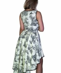 Dr Faust Vintage Victorian 19th Century High-Low Dress - Juniper 6 Dr Faust Vintage Victorian 19th Century High-Low Dress - Juniper -ROCKABILLY TOPS Shop vintage victorian 19th century high low dress juniper dr faust 2 300x