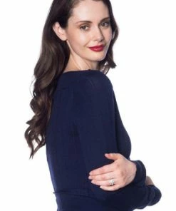 Banned Violetta Knitted Top 26 Banned Violetta Knitted Top -ROCKABILLY TOPS Shop violetta knitted top banned 12 300x