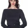 Banned Violetta Knitted Top -ROCKABILLY TOPS Shop violetta knitted top banned 300x