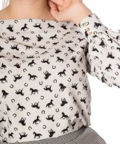 Banned Wild Horses Top 9 Banned Wild Horses Top -ROCKABILLY TOPS Shop wild horses top banned 4 300x