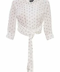 Voodoo Vixen Wilhelmenia Front Tie Anchor Cropped Top -ROCKABILLY TOPS Shop wilhelmenia front tie anchor cropped top voodoo vixen 5 300x