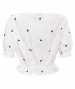 Voodoo Vixen Winnie Milkmaid-inspired Top -ROCKABILLY TOPS Shop winnie milkmaid inspired top voodoo vixen 5 300x