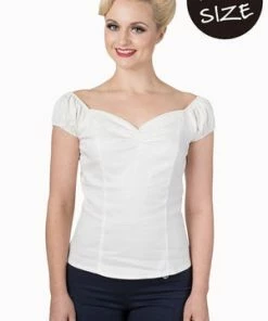 Banned Winnie Plus Size Top -ROCKABILLY TOPS Shop winnie plus size top banned 4 300x