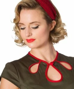 Banned Winter Leaves Fit N Flare Dress -ROCKABILLY TOPS Shop winter leaves fit n flare dress banned 5 300x